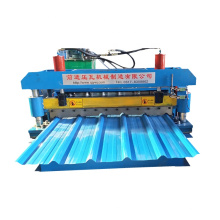 Three Aluminium Step Tile Roofing Sheets Roll Forming Machine